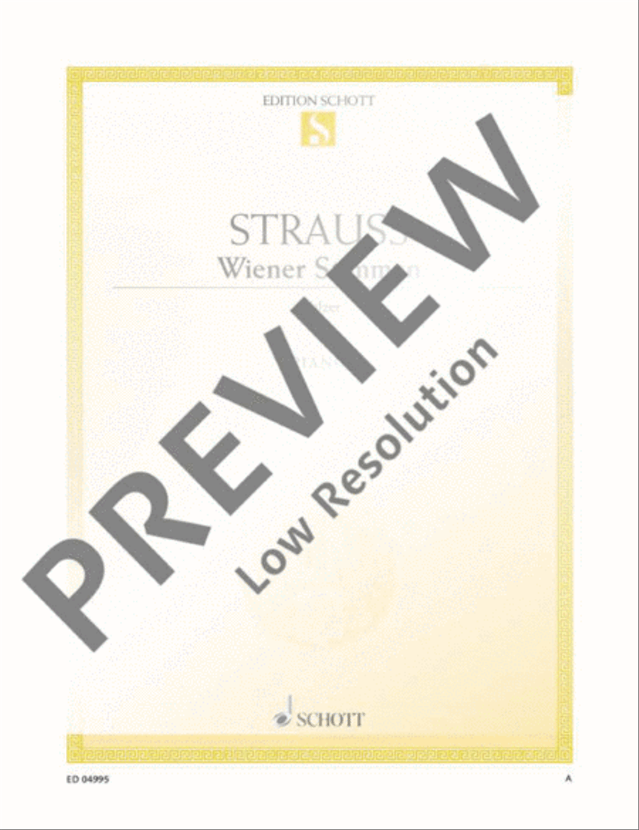 Wiener Stimmen Wiener Stimmen Piano Solo scores gallery preview page 2