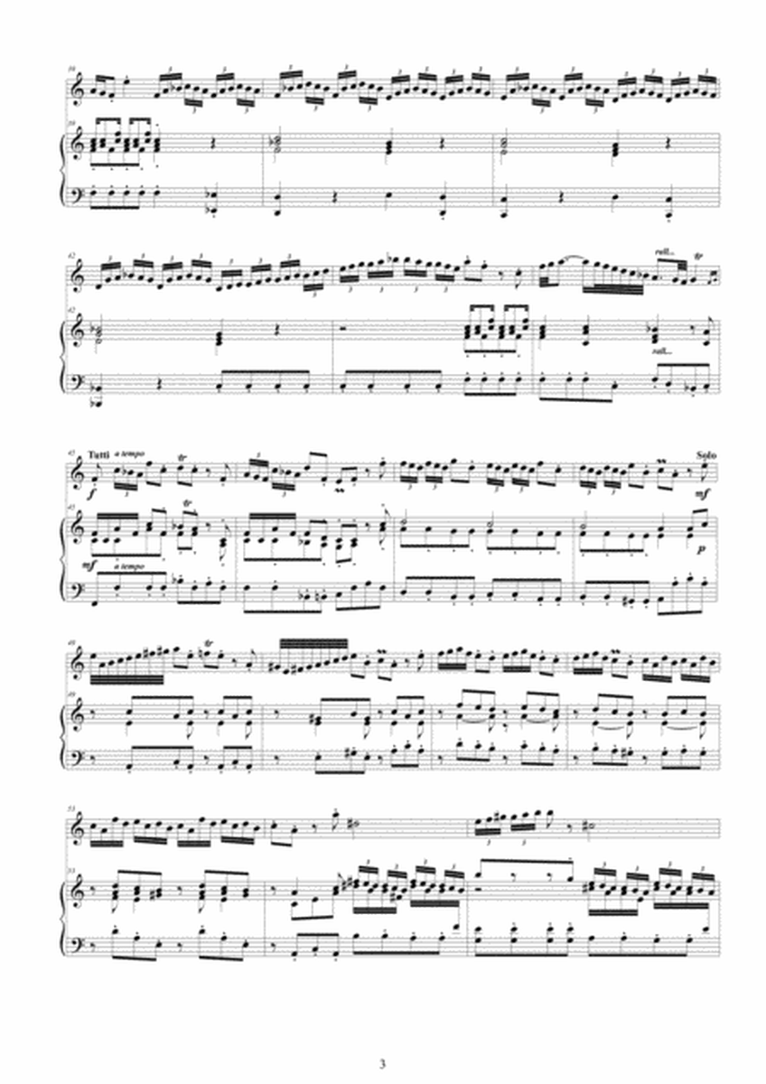 Vivaldi - Oboe Concerto in A minor RV 461 for Oboe and Piano image number null