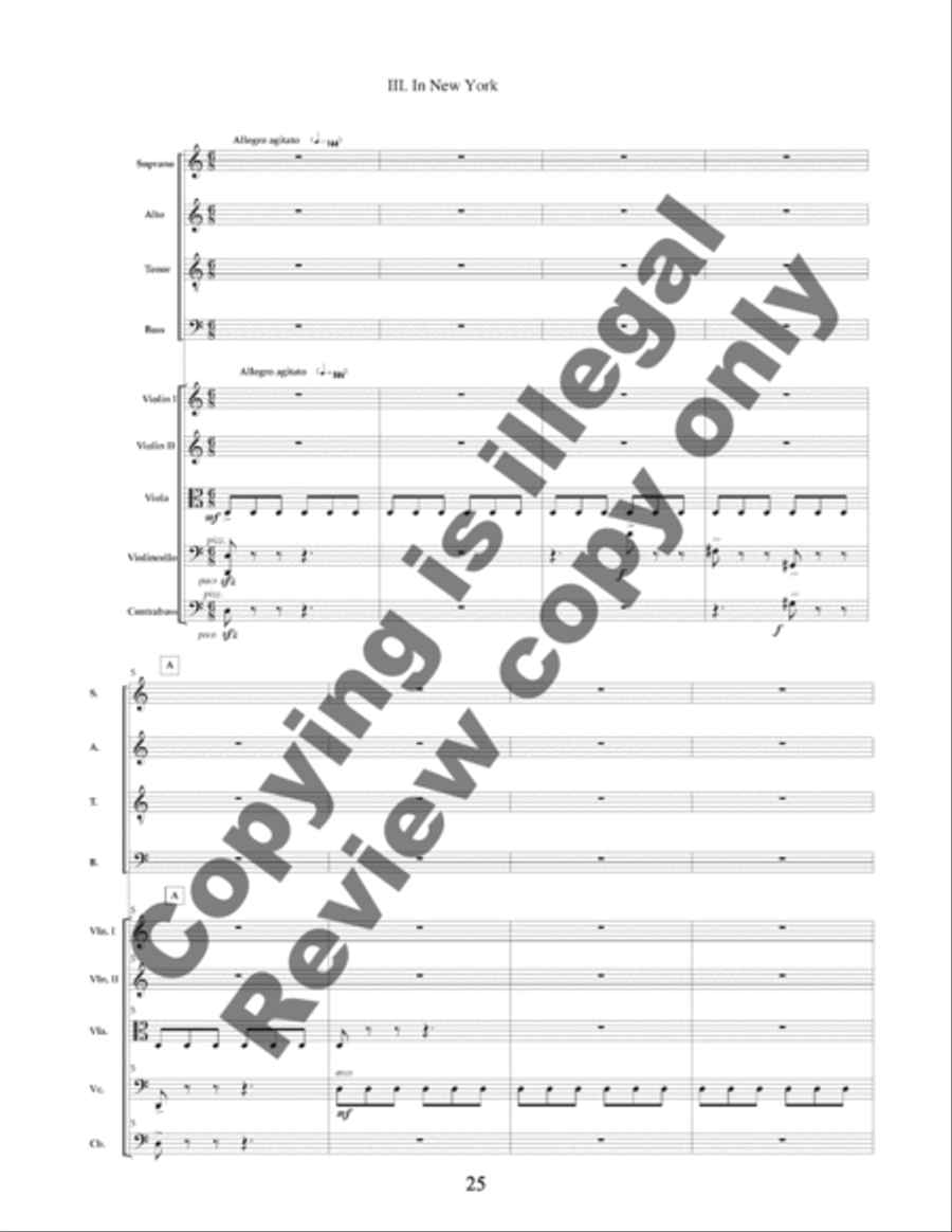 September Sun (Orchestral Score) Choir scores gallery preview page 16