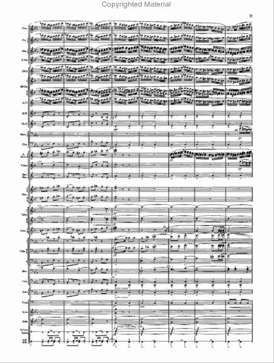 Armenian Dances, Part II Concert Band scores gallery preview page 75