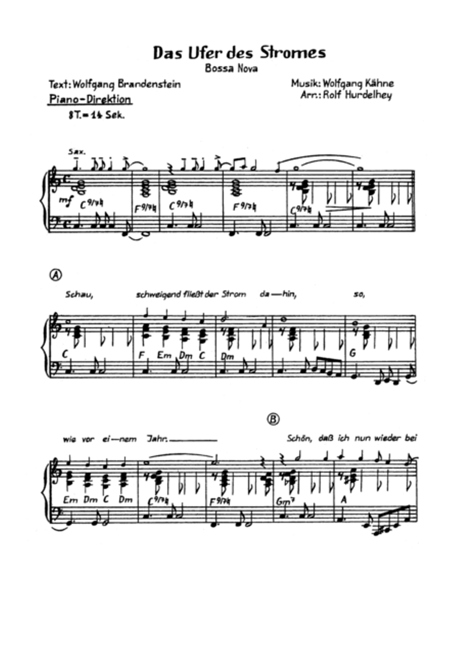 Das Ufer des Stromes Das Ufer des Stromes Piano scores gallery preview page 3