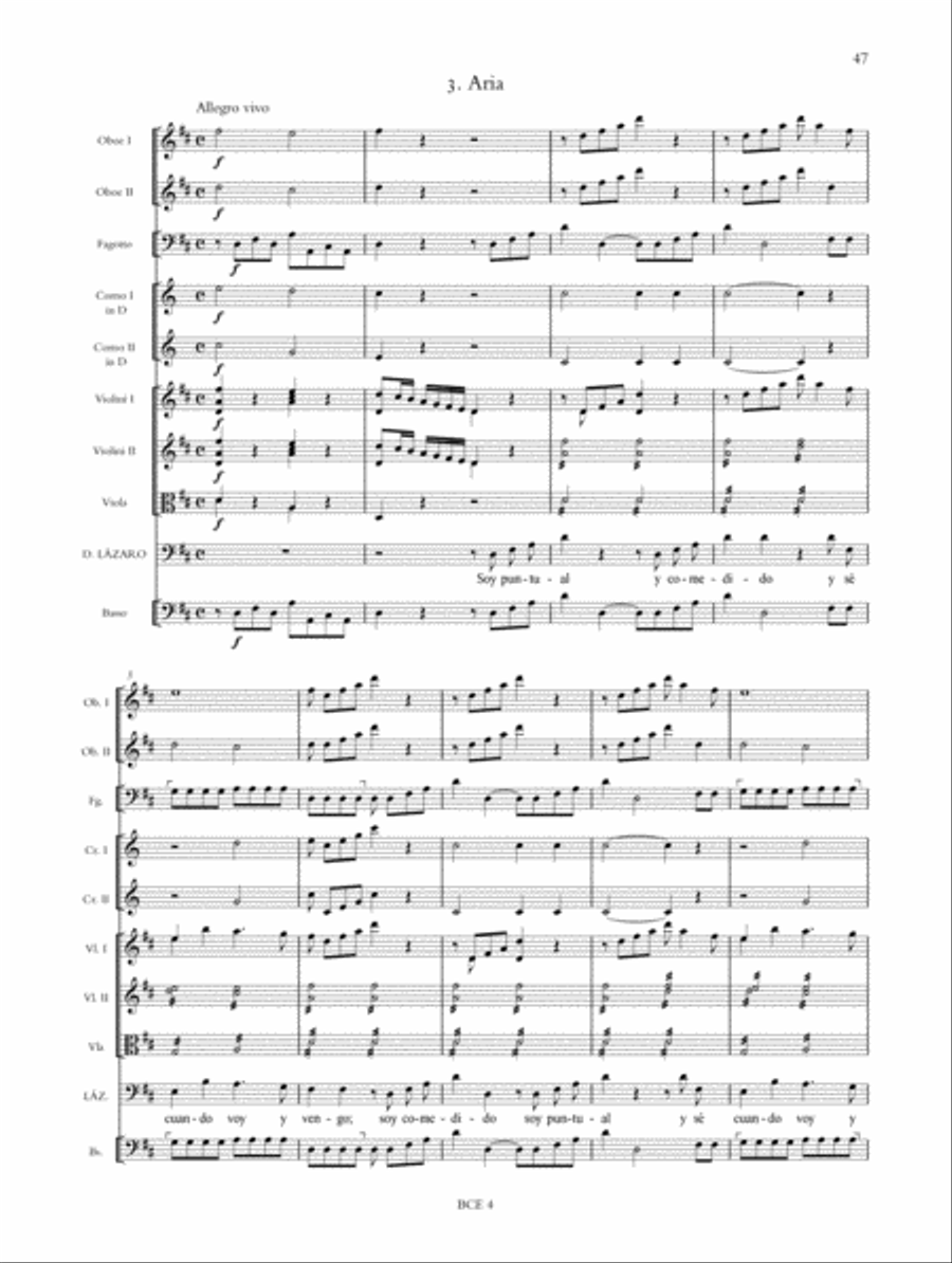 Clementina. Zarzuela in two acts (G 540). Critical Edition Score scores gallery preview page 11