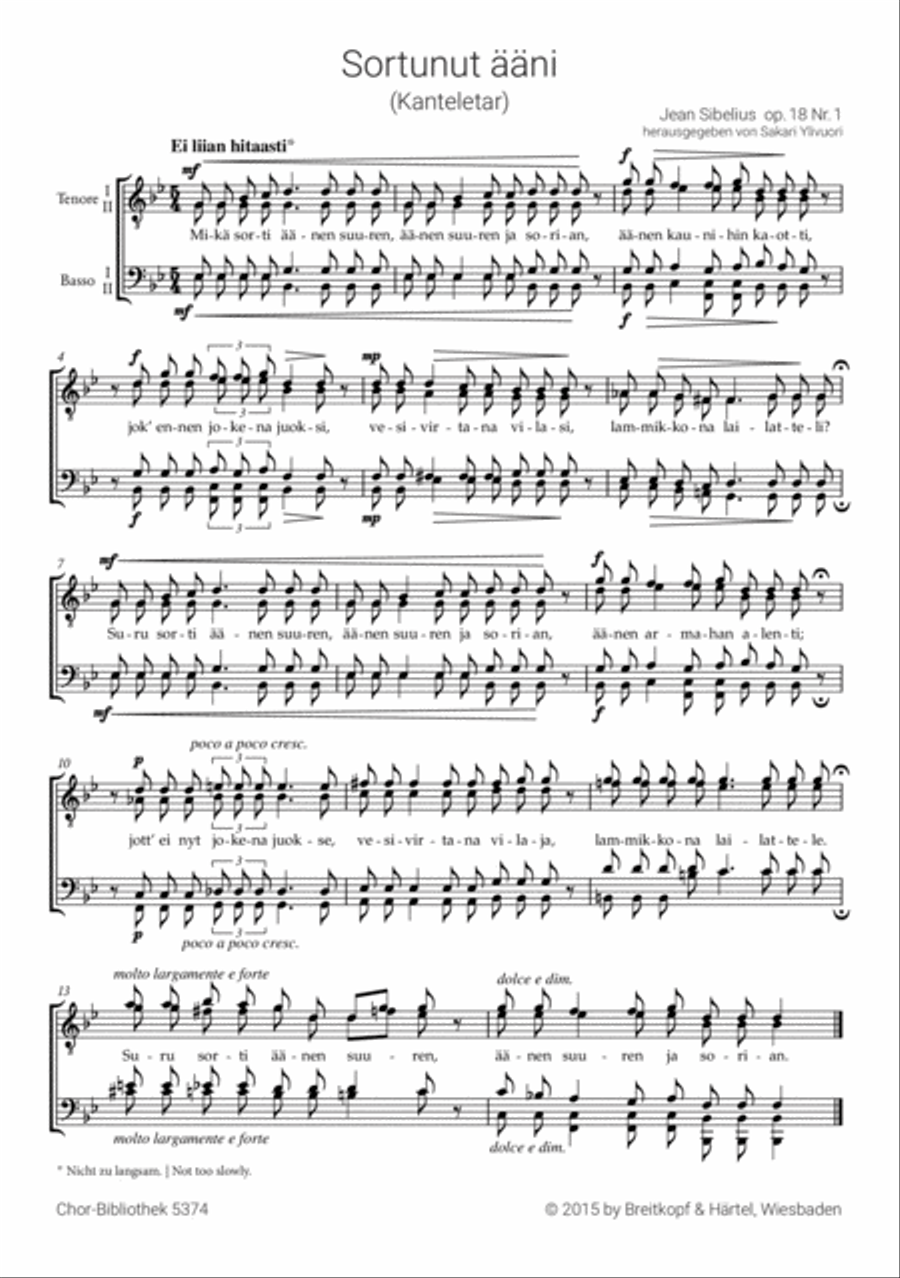 6 Part-Songs Op. 18 6 Part-Songs Op. 18 A Cappella scores gallery preview page 2