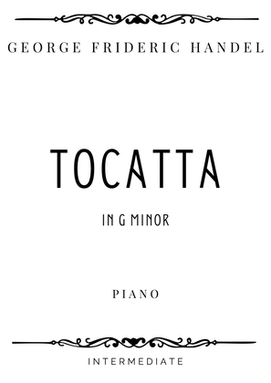 Book cover for Handel - Tocatta in G Minor HWV 586 - Intermediate