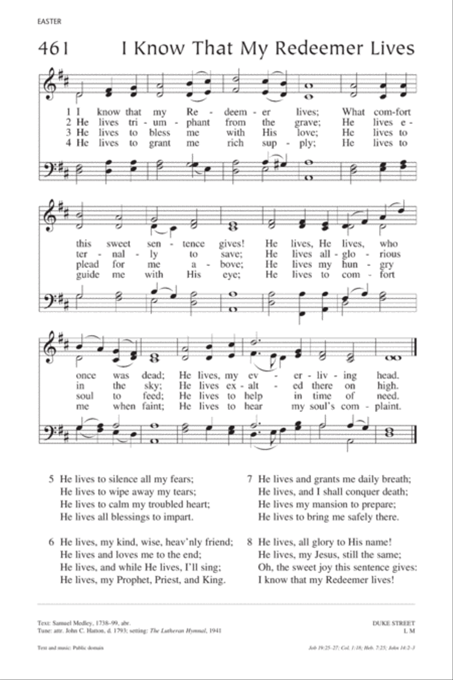 Lutheran Service Book: Personal/Gift Edition Choir scores gallery preview page 17
