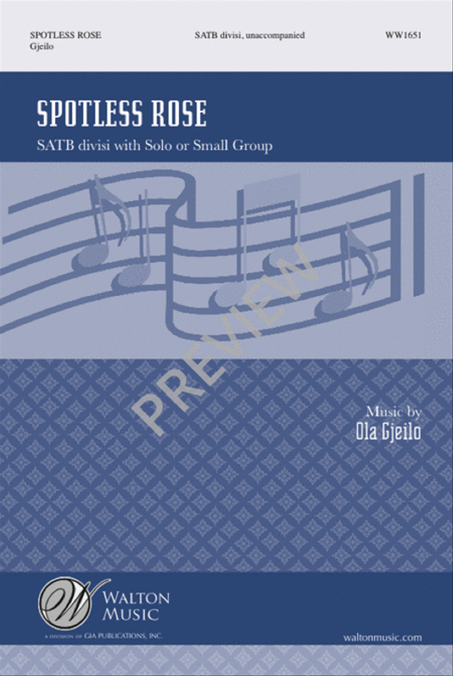 Spotless Rose Divisi scores gallery preview page 2