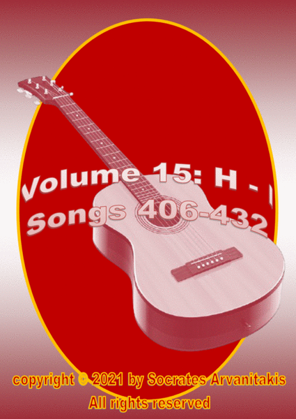 Folk Songs For Classical Guitar - Volume 16 (Songs 406-432) image number null