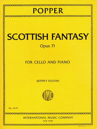Book cover for Scottish Fantasy, Opus 71
