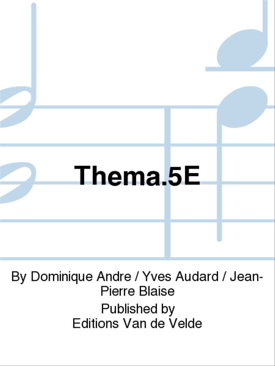 Thema.5E CD scores gallery preview page 1