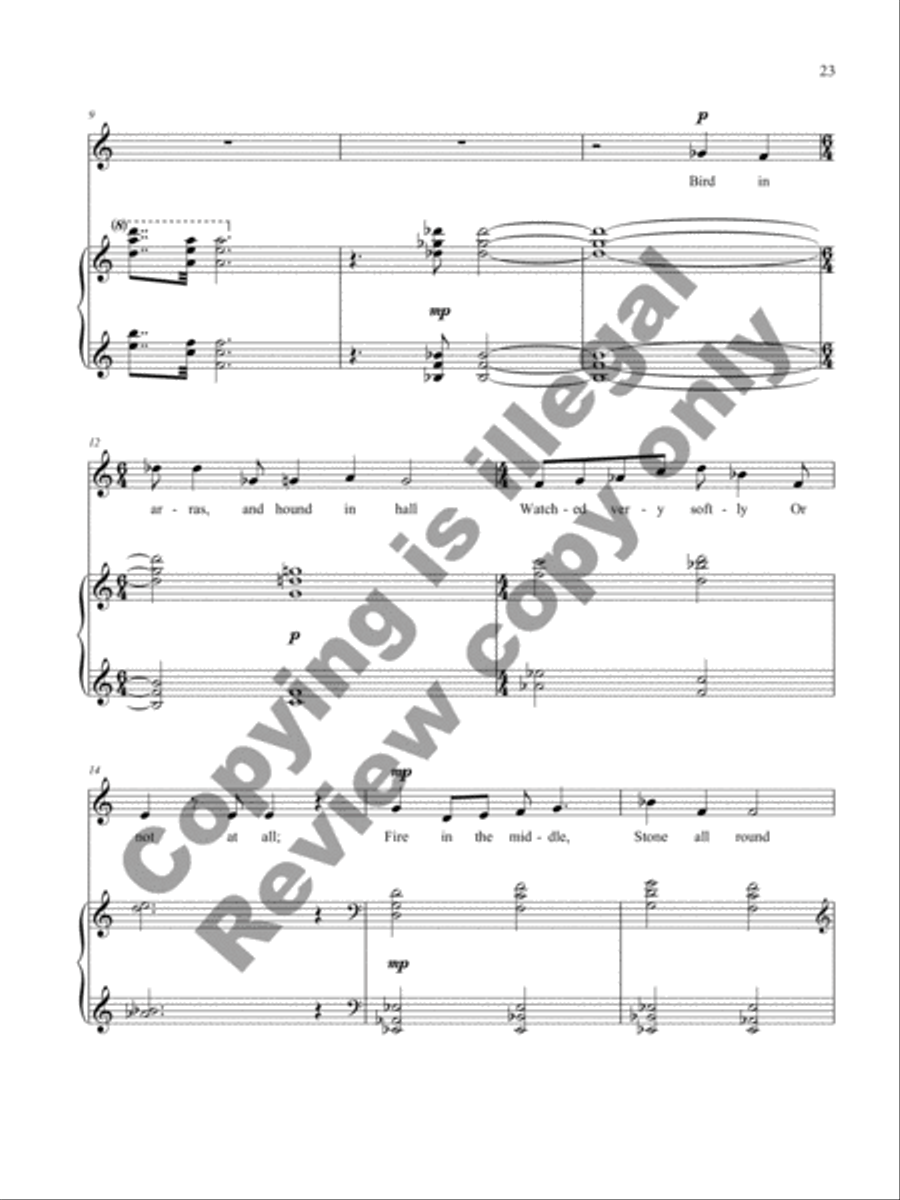 Peacock Pie Peacock Pie Tenor Voice scores gallery preview page 10