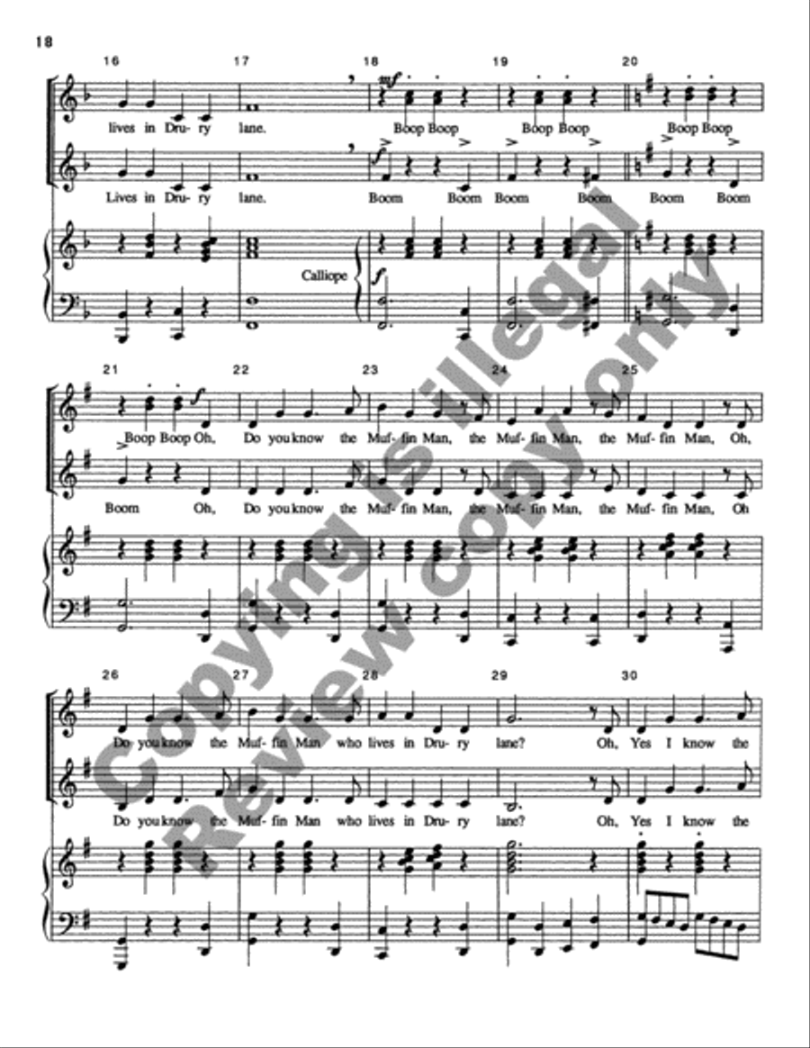 Kids Songs for Kids Kids Songs for Kids SSAA scores gallery preview page 11