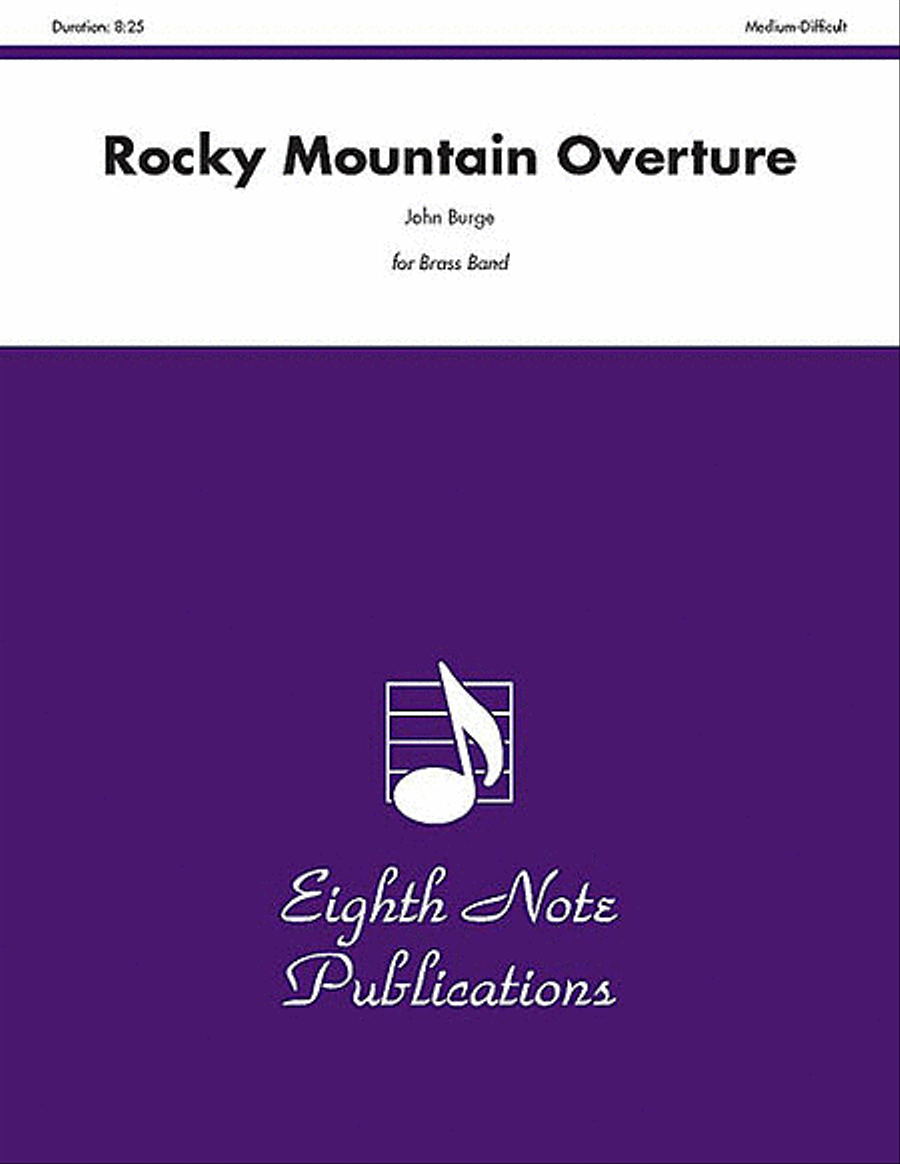 Rocky Mountain Overture Concert Band scores gallery preview page 1
