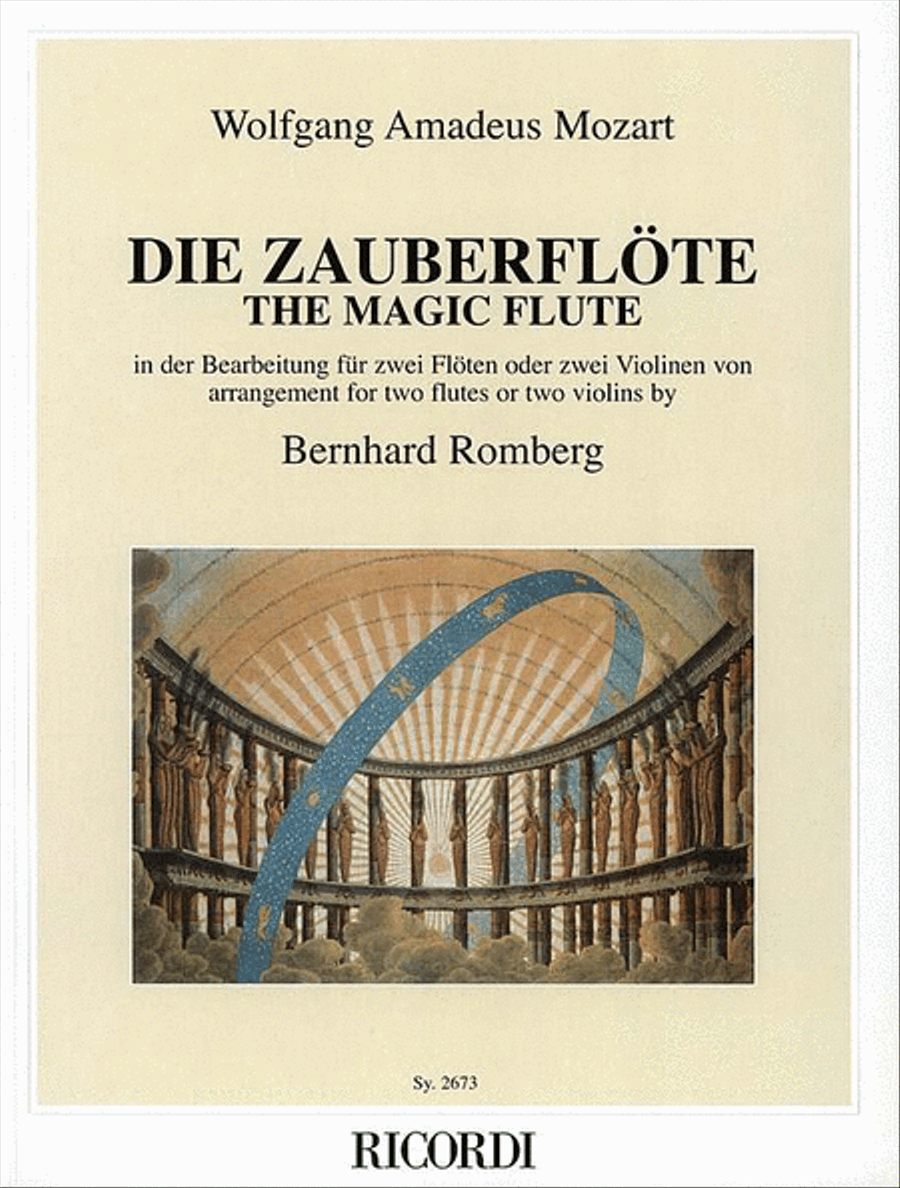 Die Zauberflöte - The Magic Flute Woodwind Duet scores gallery preview page 1