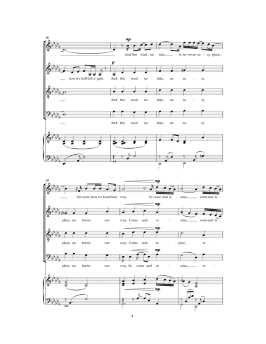 Rejoice 4-Part scores gallery preview page 4