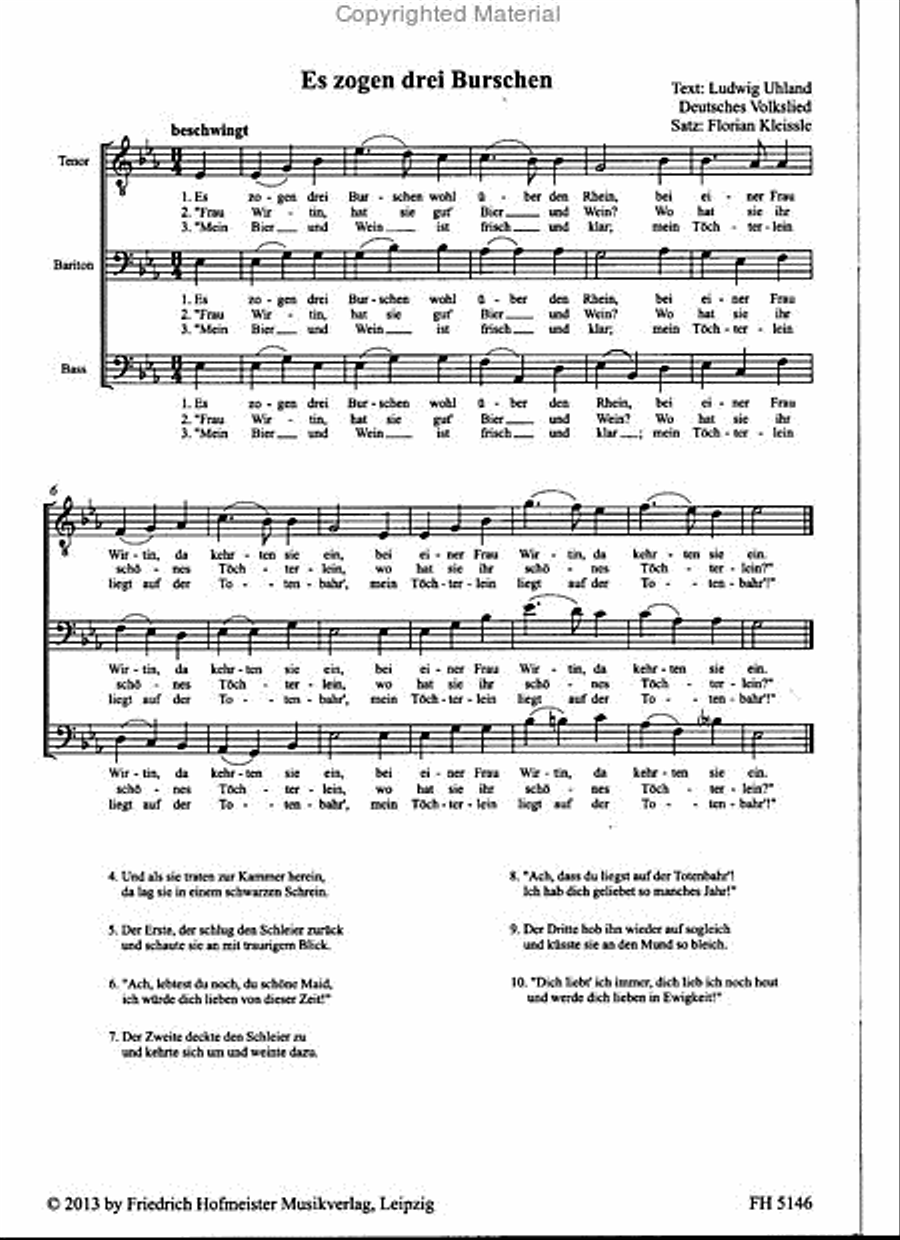 Stimmt an! Band 1 3-Part scores gallery preview page 2
