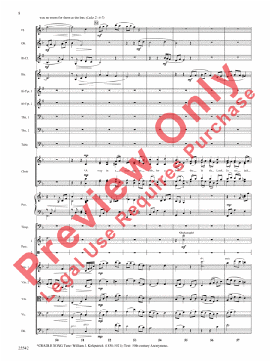 Glory to the Newborn King! Choir scores gallery preview page 9