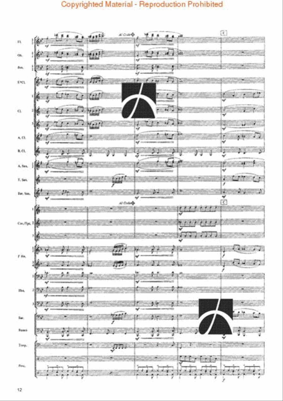 La Storia Concert Band scores gallery preview page 8