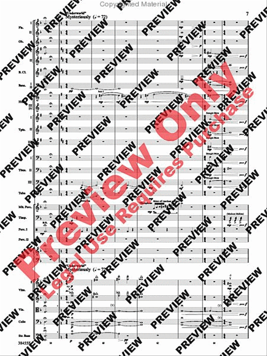 Harry Potter and the Deathly Hallows, Part 2, Suite from Full Orchestra scores gallery preview page 8