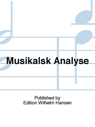 Musikalsk Analyse