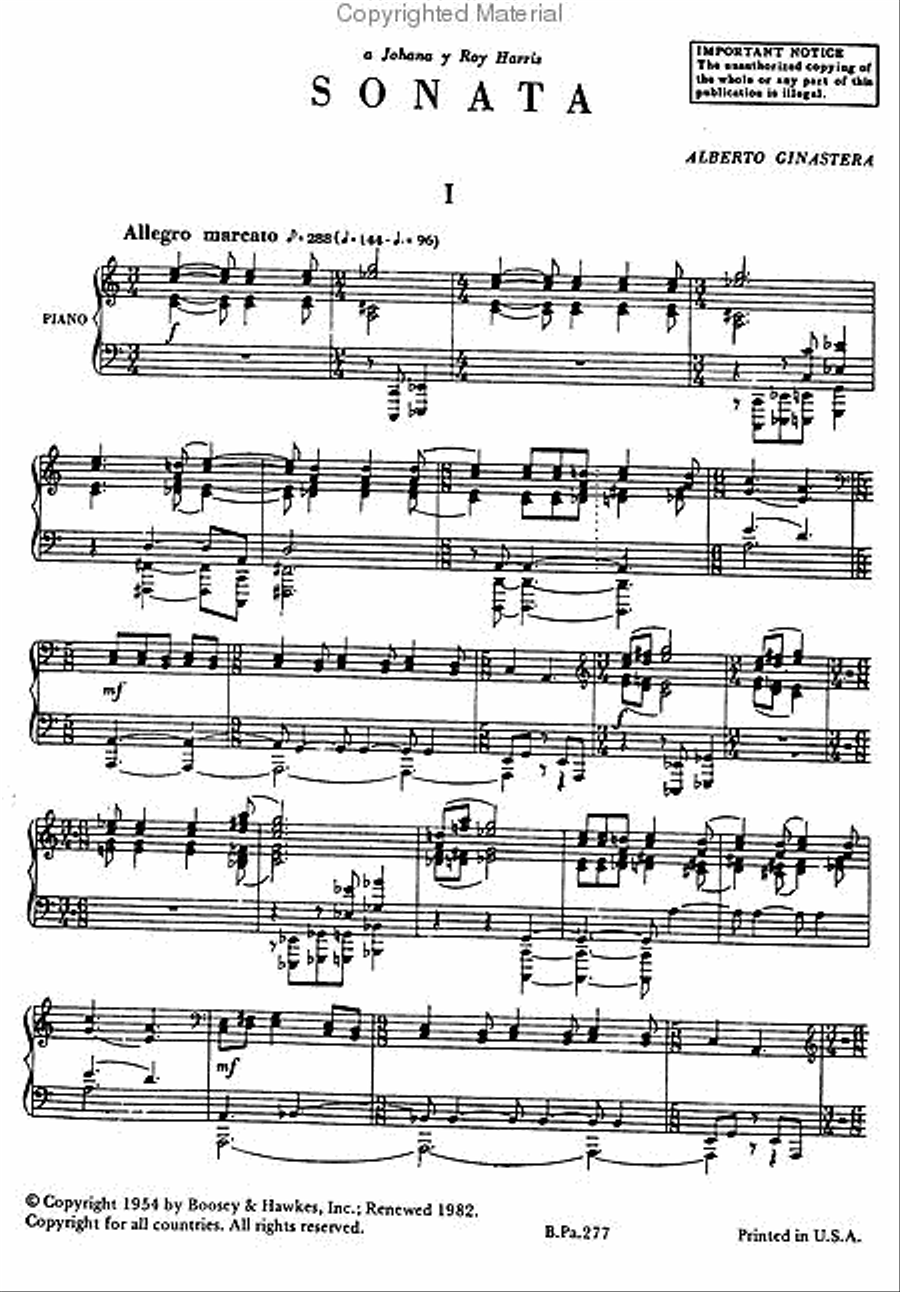 Sonata No. 1, Op. 22 Piano Solo scores gallery preview page 2