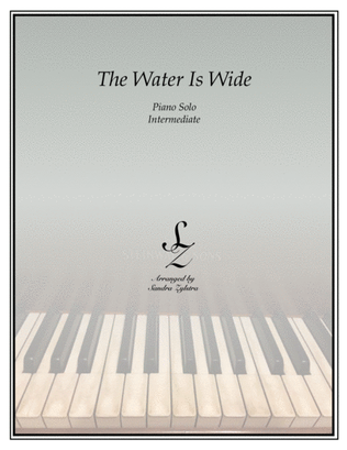 Book cover for The Water Is Wide (intermediate piano solo)