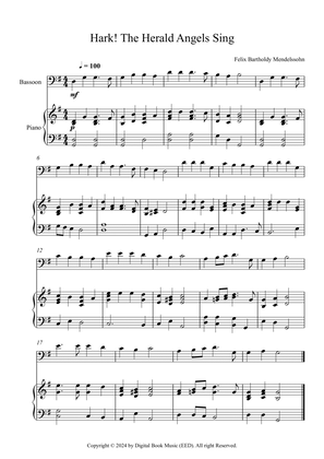 Hark! The Herald Angels Sing, Felix Bartholdy Mendelssohn (Bassoon + Piano)