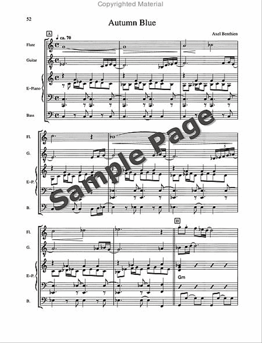 Keyboard On Stage Piano/cassette Piano scores gallery preview page 53