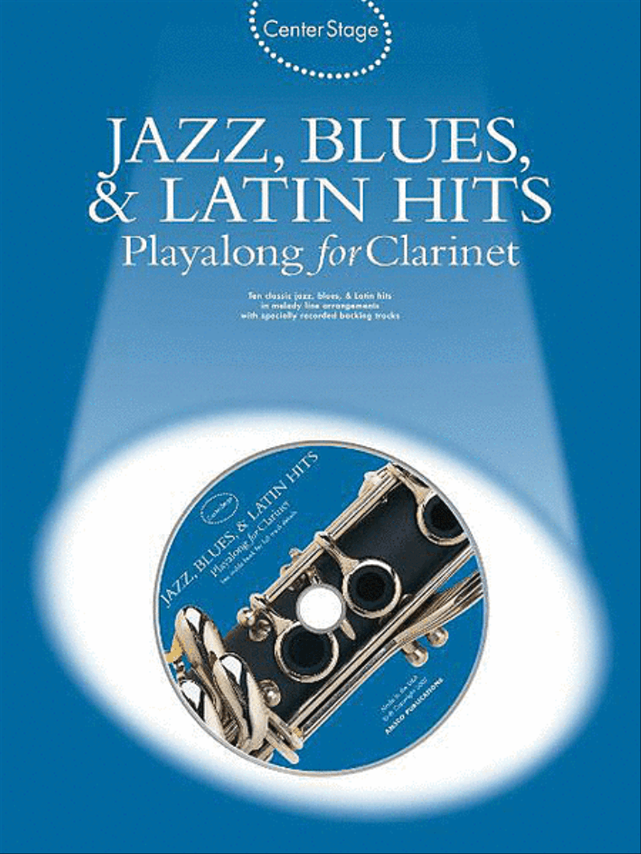 Book cover for Jazz, Blues & Latin Hits Play-Along