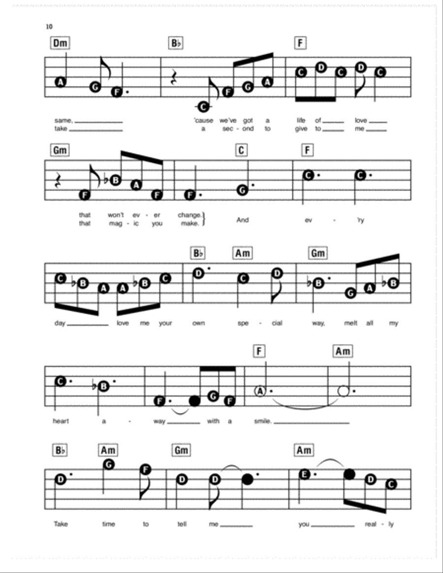 Always And Forever Electronic Keyboard scores gallery preview page 2