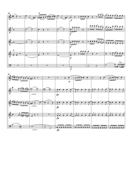 Quintet, K. 406 (Arranged for 5 recorders (SATTB))