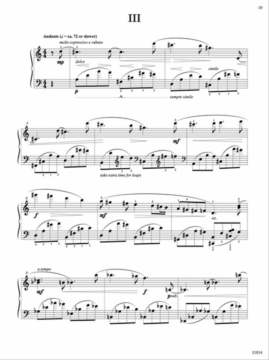 Piano Sonata No. 4, Op. 128 Piano Solo scores gallery preview page 4