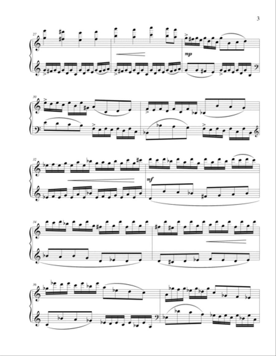 Light Seeking Light Piano Solo scores gallery preview page 3
