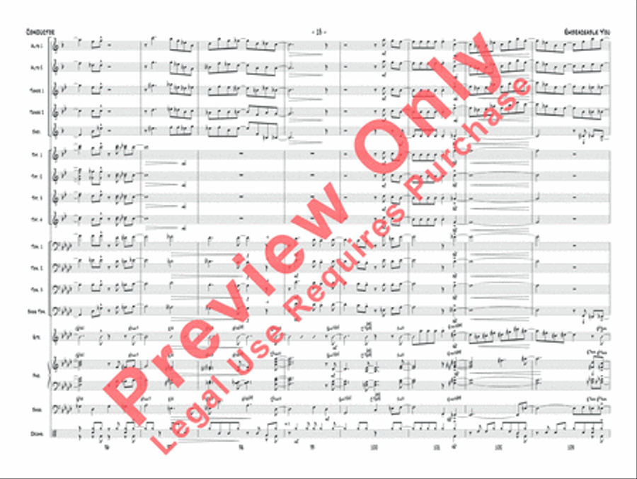 Embraceable You Embraceable You Jazz Ensemble scores gallery preview page 14