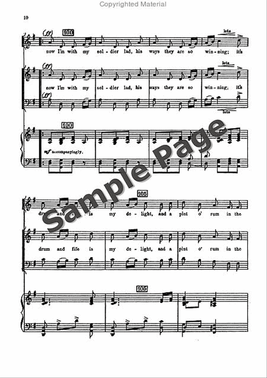 I'm Seventeen Come Sunday 4-Part scores gallery preview page 11