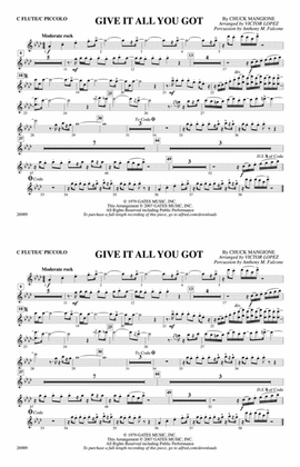 Give It All You Got: Flute
