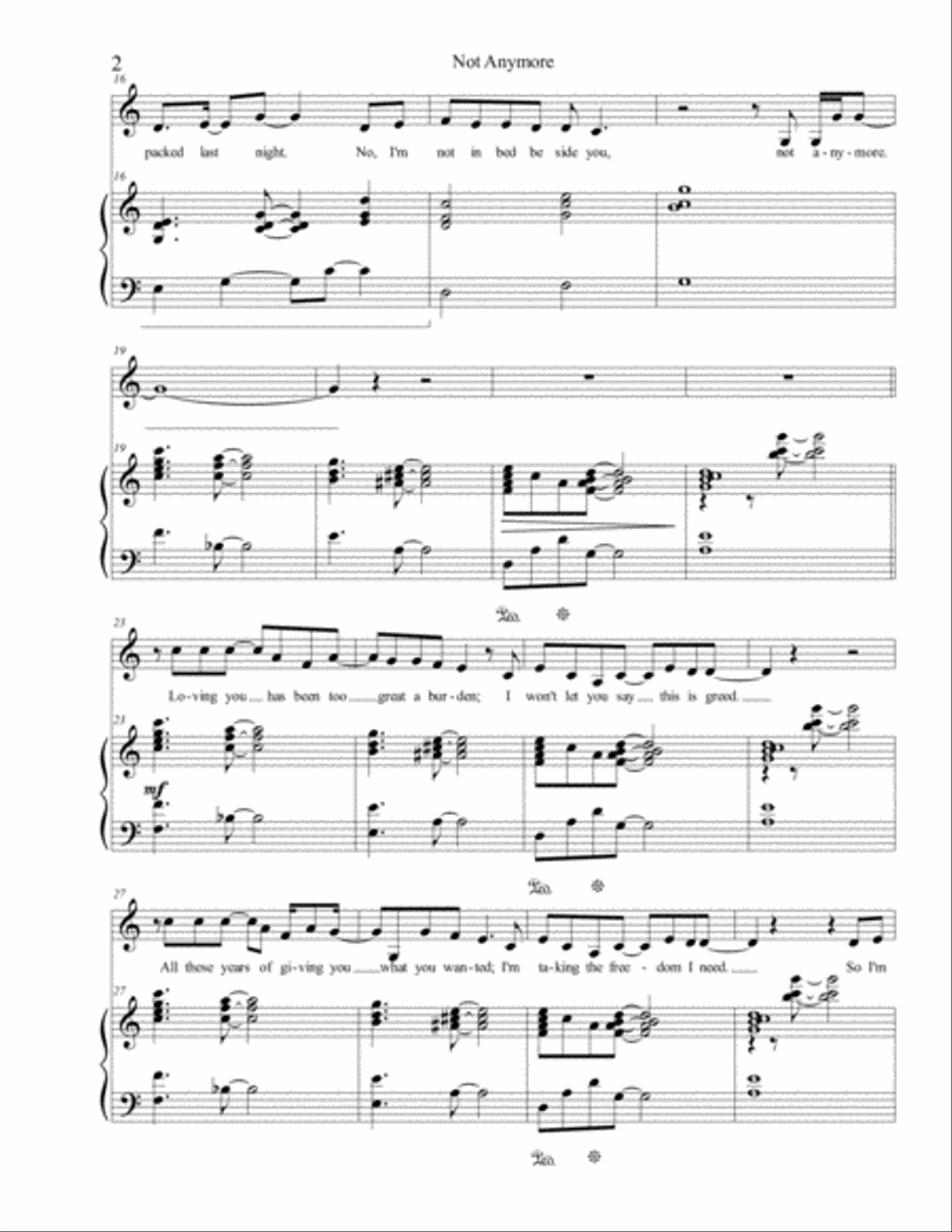 Not Anymore Voice scores gallery preview page 2