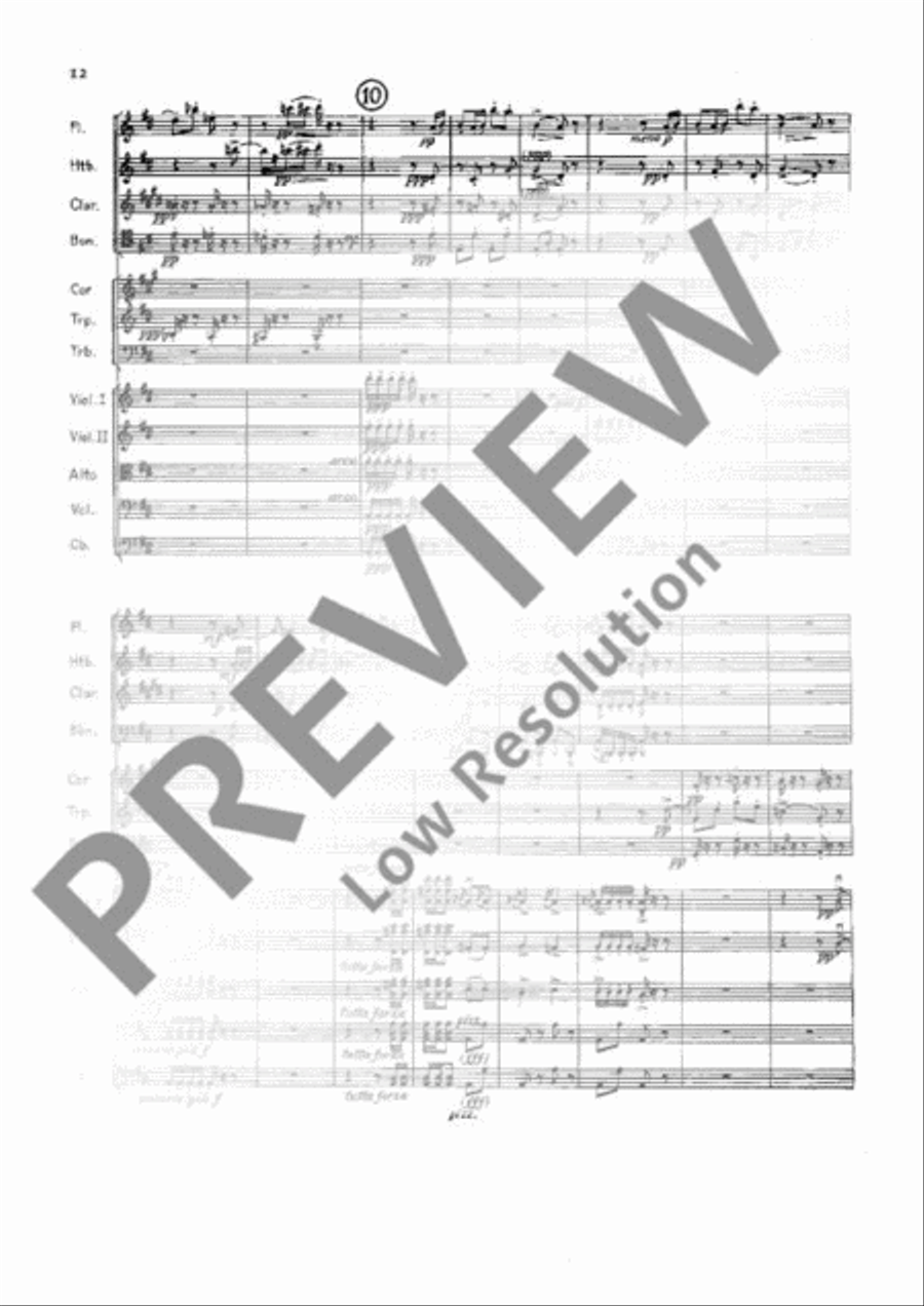 Sérénade Chamber Orchestra scores gallery preview page 13