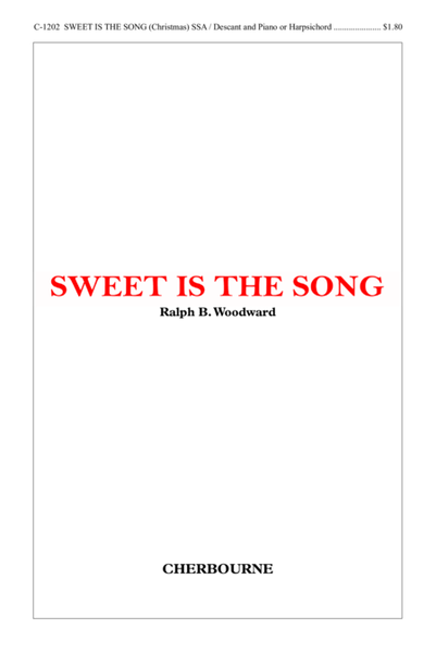Sweet Is the Song image number null