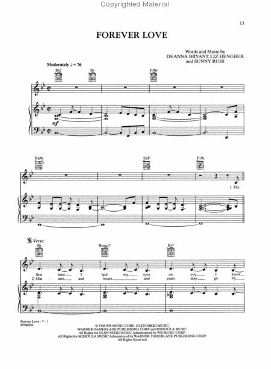Reba McEntire -- Greatest Hits, Volume 3 Piano, Vocal, Guitar scores gallery preview page 3