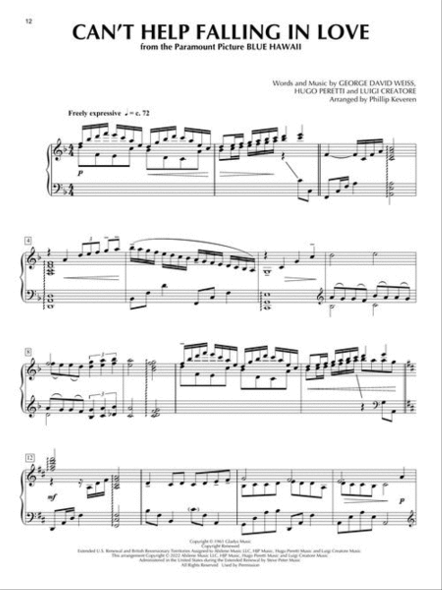 Three-Minute Encores Piano Solo scores gallery preview page 5