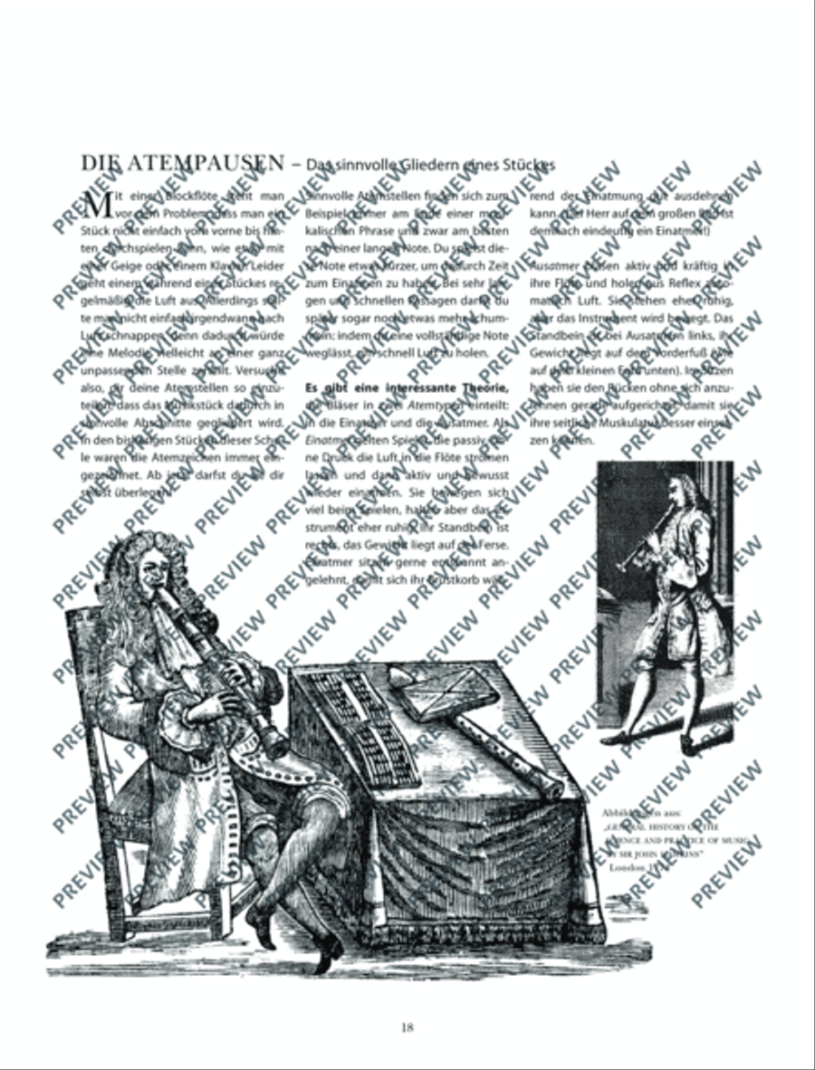 Altblockflötenschule Alto Recorder scores gallery preview page 19