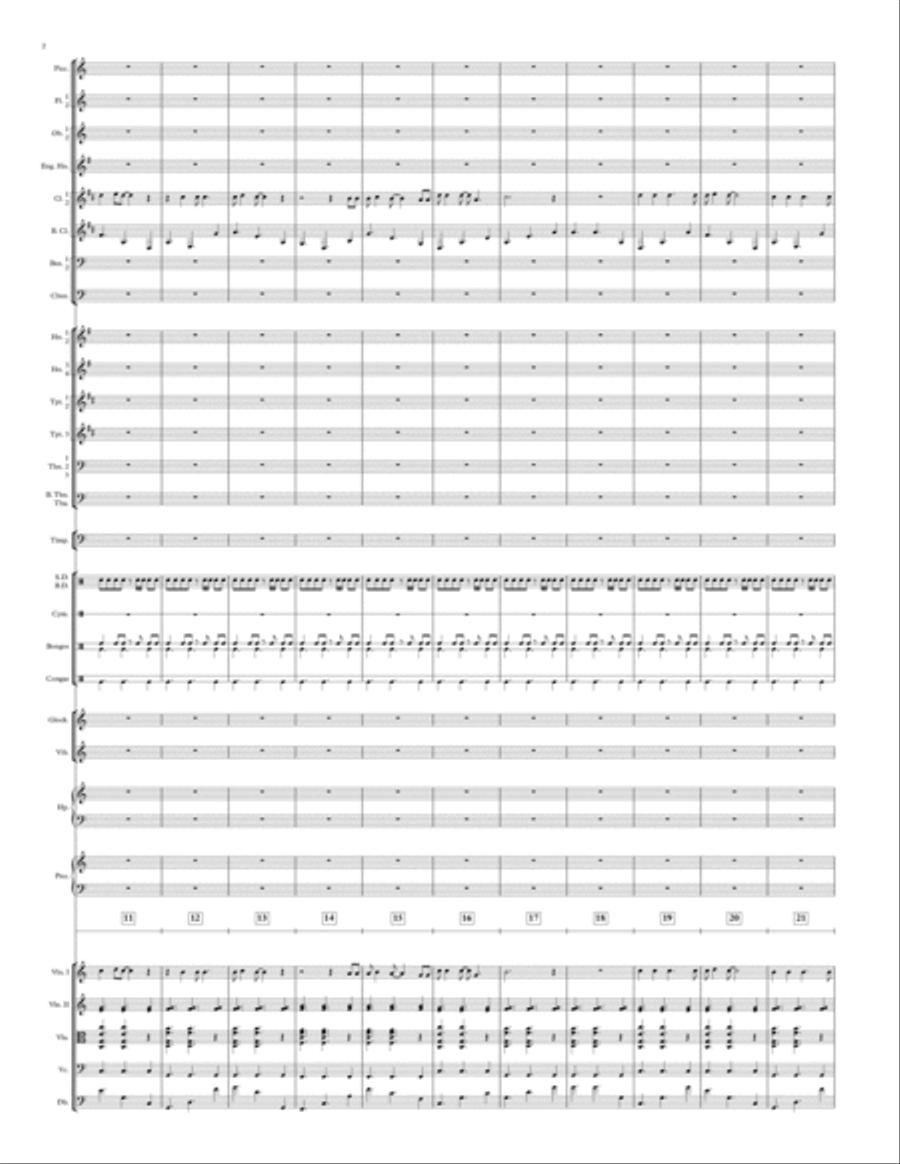 Lava Full Orchestra scores gallery preview page 2