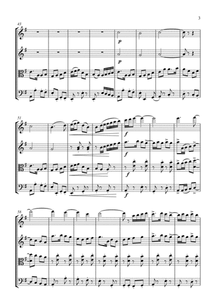 Halfpenny Polka for String Quartet image number null
