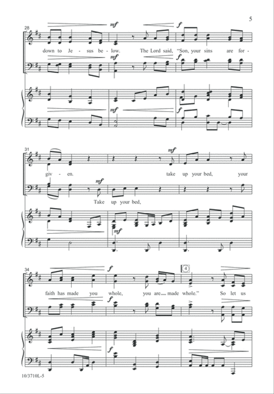 Bring Them In 4-Part scores gallery preview page 6