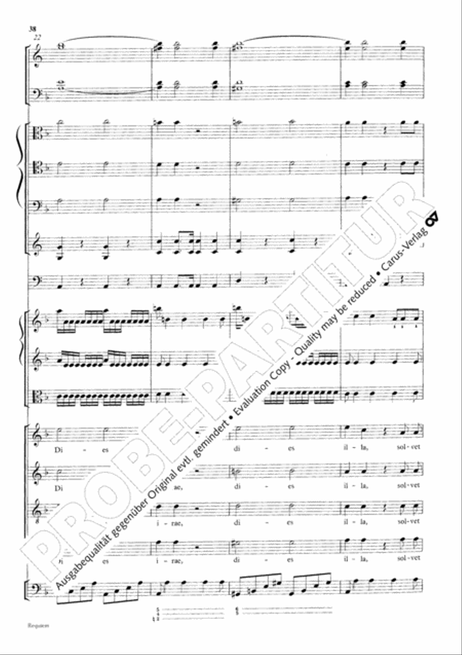 Requiem Requiem 4-Part scores gallery preview page 47