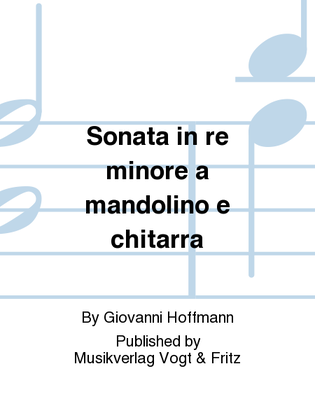 Sonata in re minore a mandolino e chitarra