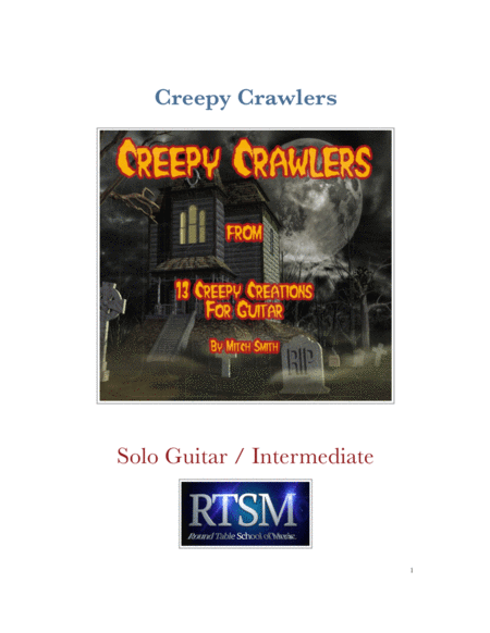 Creepy Crawlers from "13 Creepy Creations for Guitar" image number null