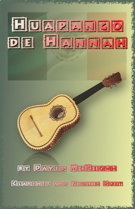 Book cover for Huapango de Hannah, for Clarinet and Violin Duet