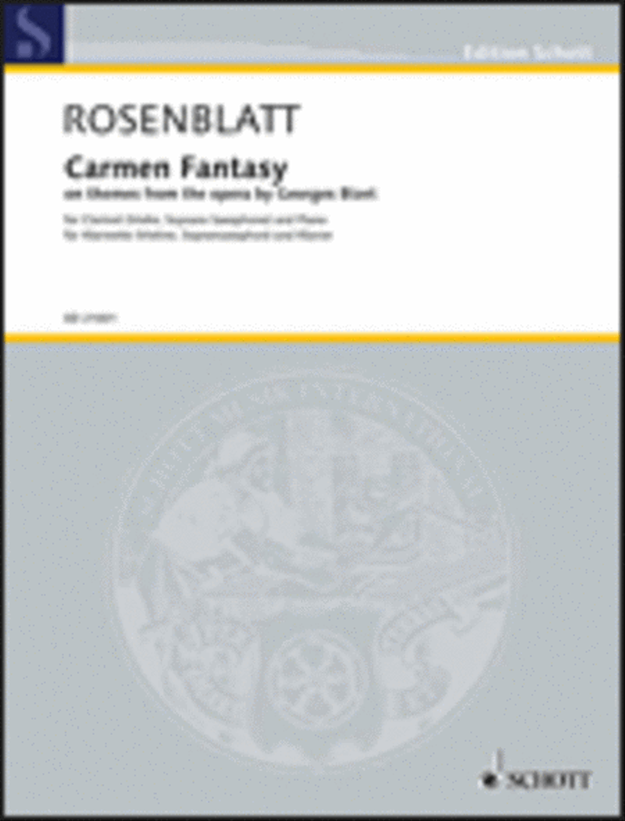 Carmen Fantasy Clarinet Solo scores gallery preview page 1