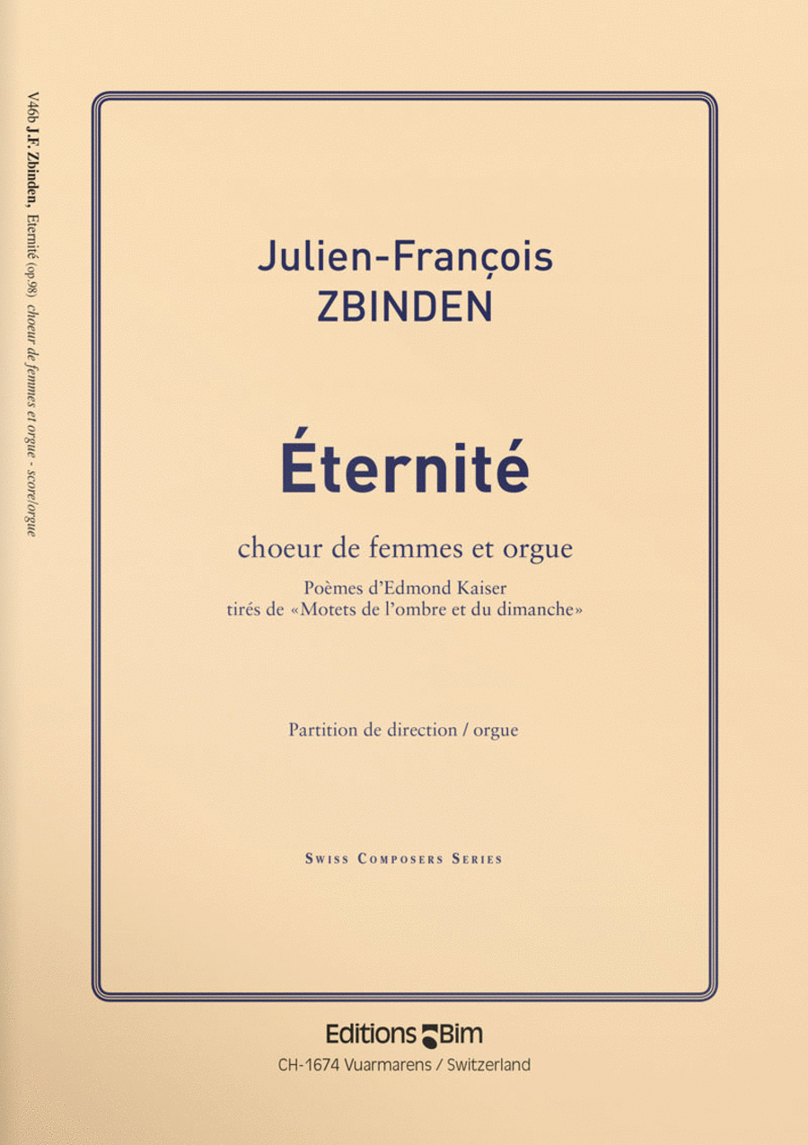Eternité Eternité Choir scores gallery preview page 1